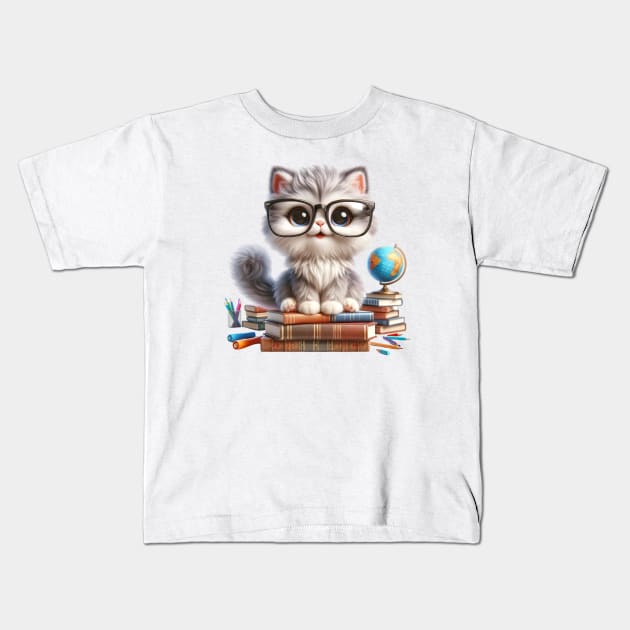 Leap Into Reading Leap Day 2024 Kids T-Shirt by Lolane